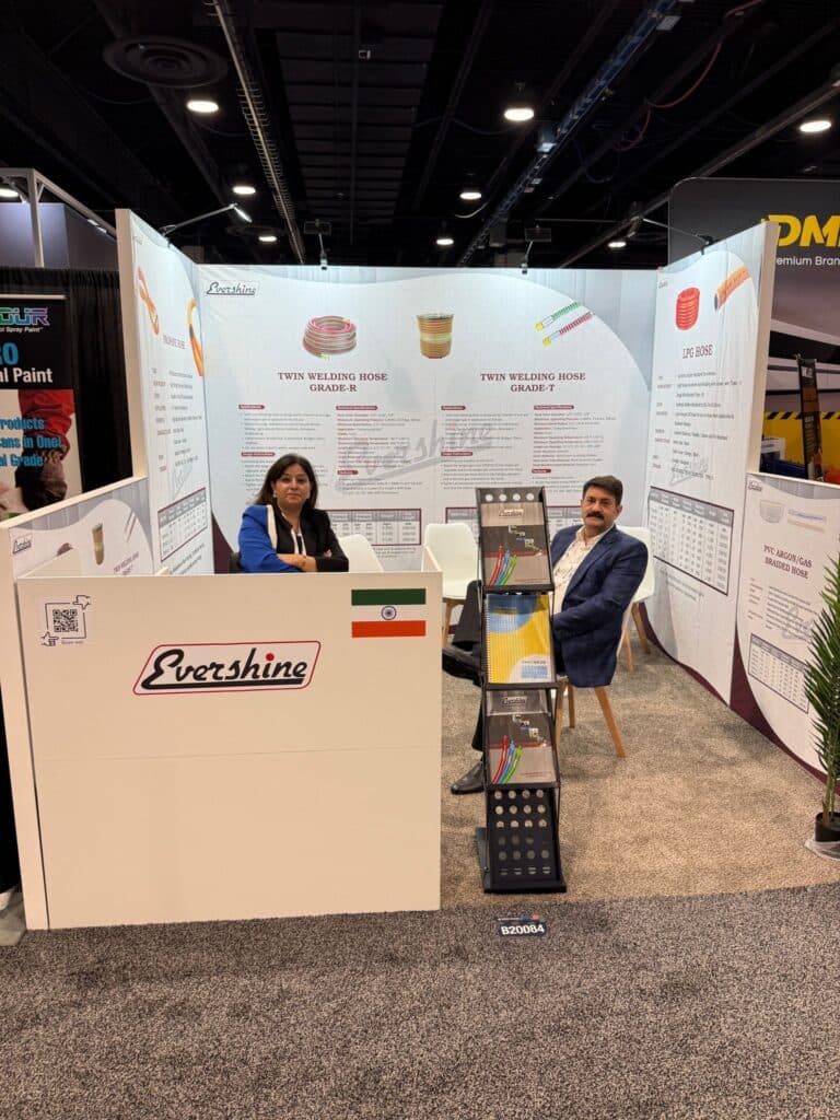 Evershine booth at FABTECH 2025, Chicago