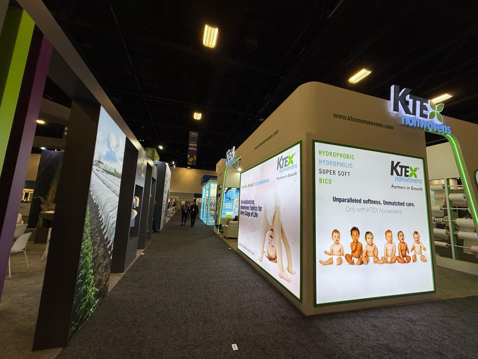 Ktex booth at IDEA 2025, Miami