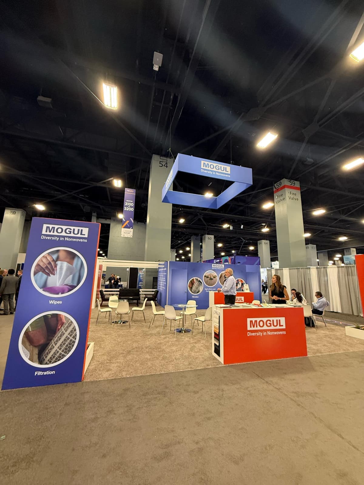 Mogul booth at IDEA 2025, Miami