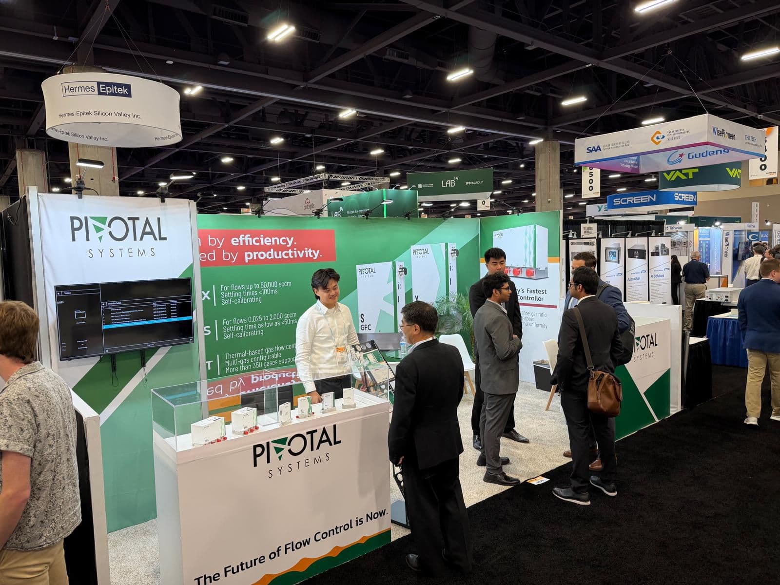 PIVOTAL booth at SEMICON West 2025, Phoenix