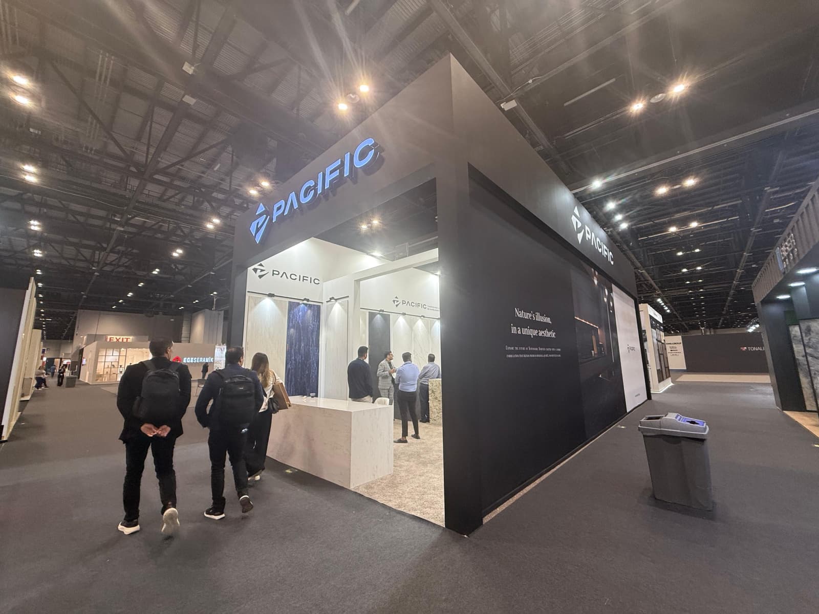Pacific booth at Coverings 2025, Orlando