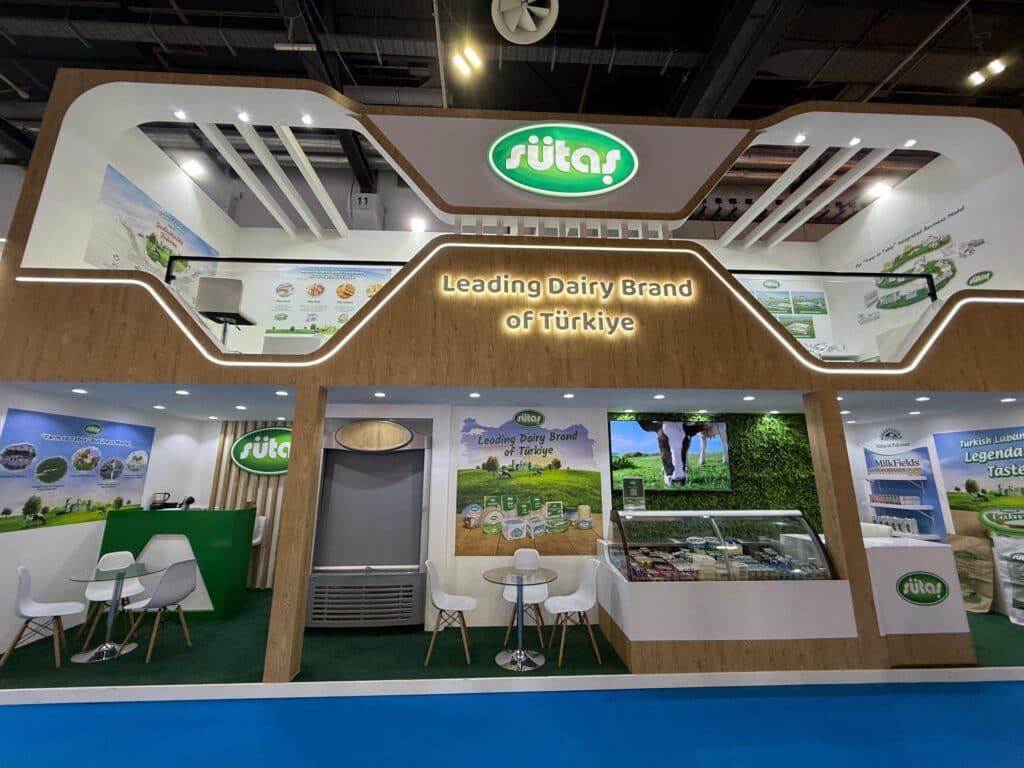 Sutas booth at Gulfood 2025, Dubai