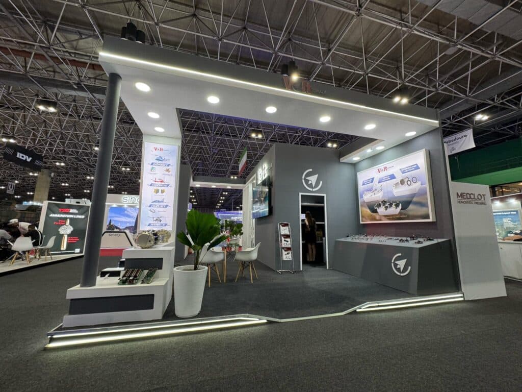 Volt Technology booth at LAAD 2025, Rio de Janeiro