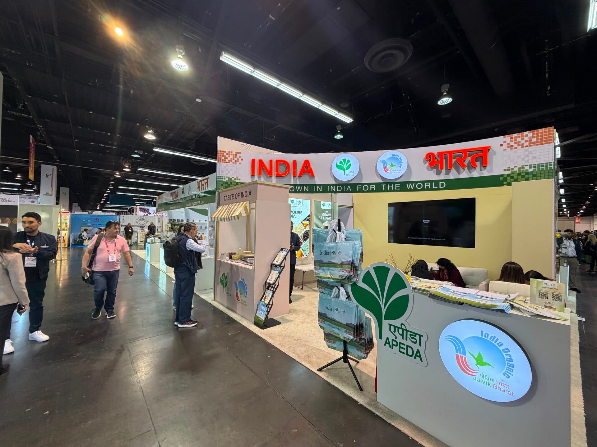 APEDA booth at Natural Products Expo West 2026, Anaheim