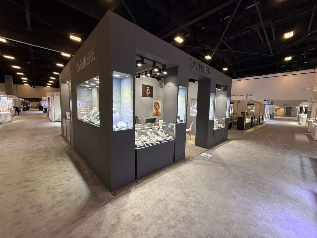 CASHMERE booth at JIS 2025, Miami